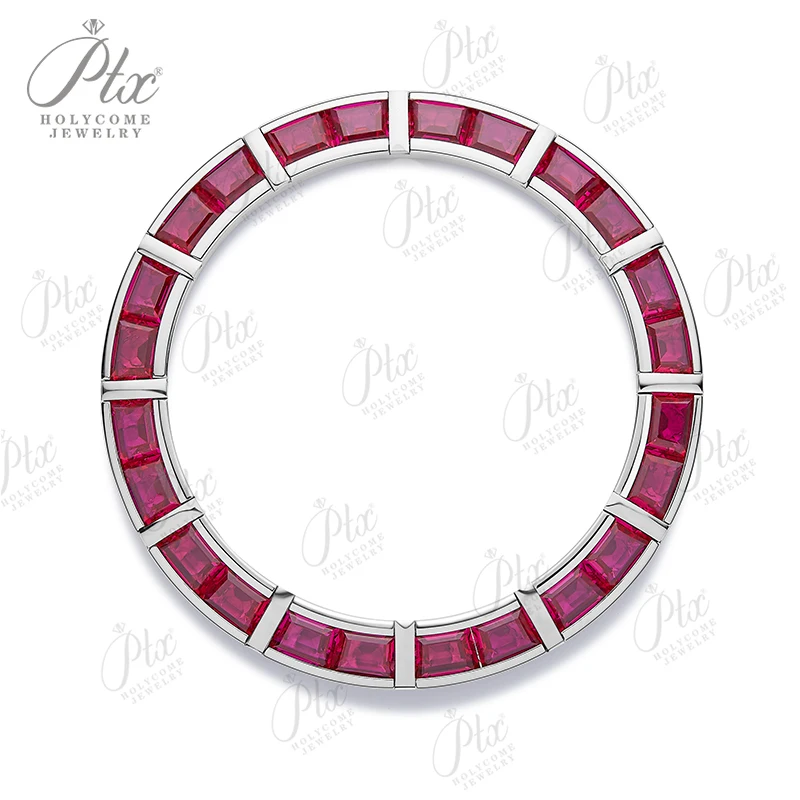 2025 Custom Red Gemstone Ruby Sapphire New Stainless Steel Watch Bezel Ring Fit 40mm Watches RLX President Wholesale Price
2025 Custom Red Gemstone Ruby Sapphire New Stainless Steel Watch Bezel Ring Fit 40mm Watches RLX President Wholesale Price