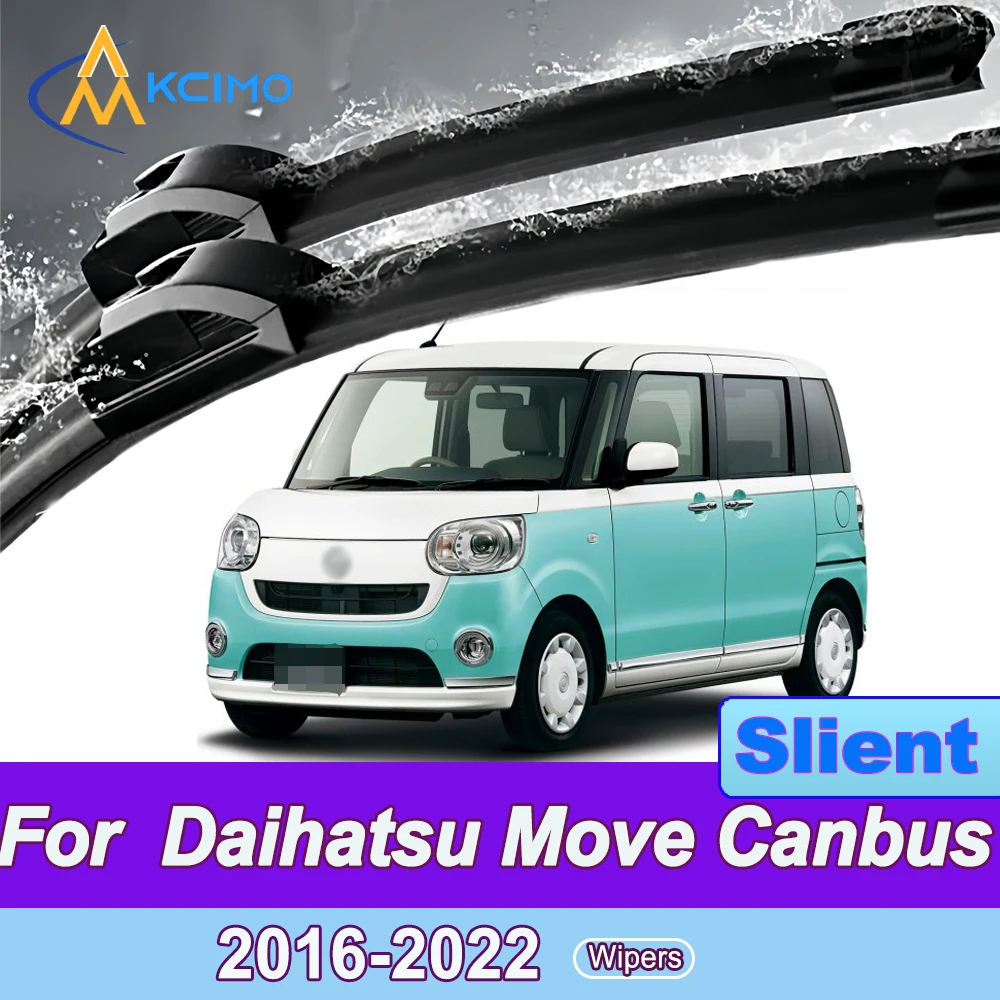 For Daihatsu Move Canbus LA800 2016-2022 Front Windshield Wiper Blades 2pcs Quiet Rain Windscreen Window Accessories
For Daihatsu Move Canbus LA800 2016-2022 Front Windshield Wiper Blades 2pcs Quiet Rain Windscreen Window Accessories