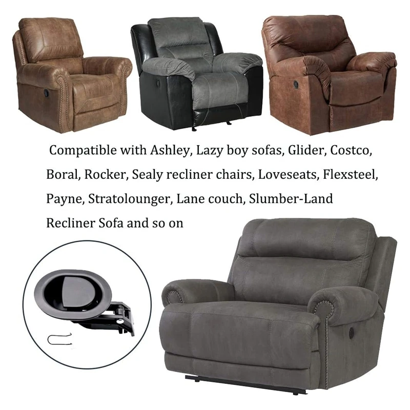 Universal Heavy-Duty Metal Sofa Chair Recliner Release Pull Handle Accessories For Recliner Handle Size 3X3.5Inch
Universal Heavy-Duty Metal Sofa Chair Recliner Release Pull Handle Accessories For Recliner Handle Size 3X3.5Inch