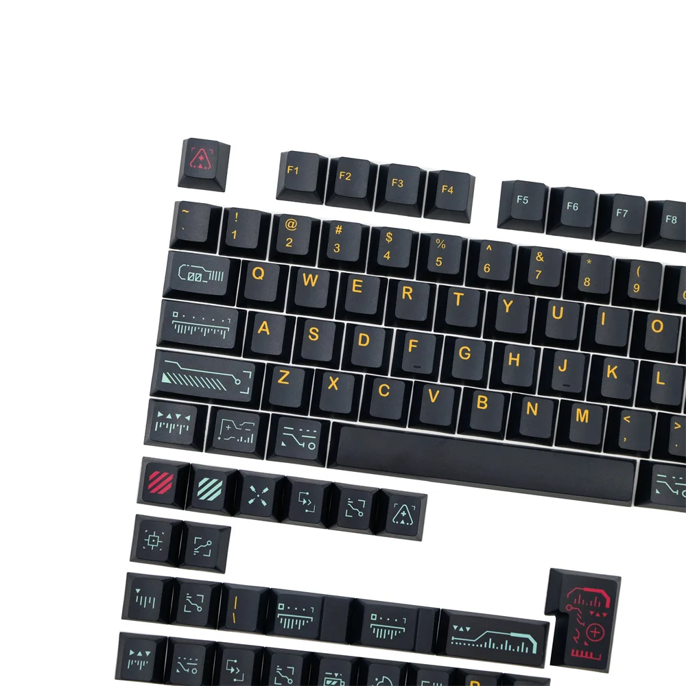 GMK Awaken Keycap Cherry Profile Black PBT Keycaps 5 Side DYE Subbed 140 Keys ISO Enter For Standard Mechanical Gaming Keyboard
GMK Awaken Keycap Cherry Profile Black PBT Keycaps 5 Side DYE Subbed 140 Keys ISO Enter For Standard Mechanical Gaming Keyboard