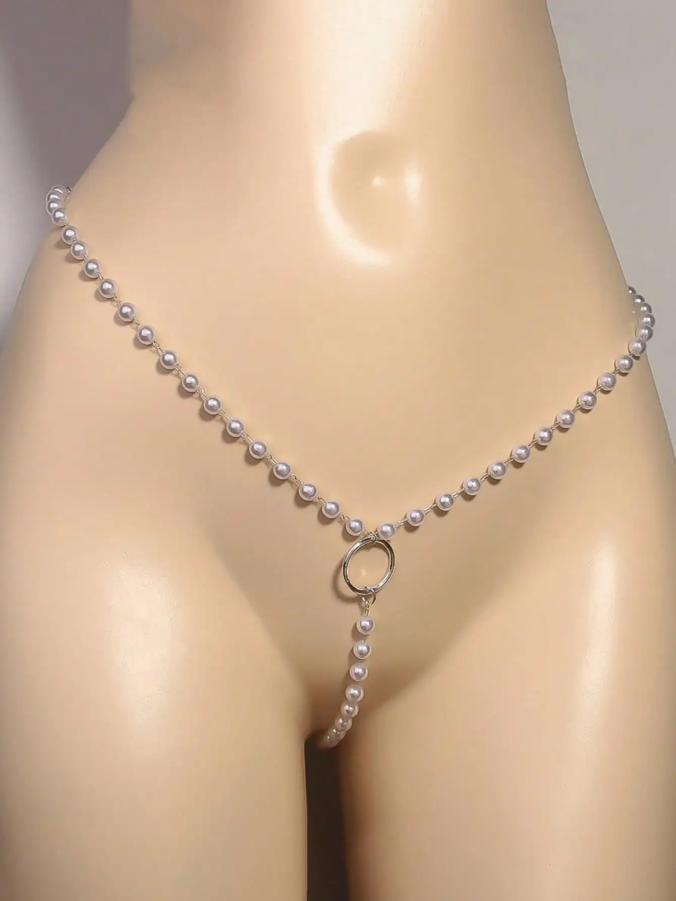 Pearl-Adorned Body Chain for Women, Silver-Tone Adjustable Waist & Hip Decorative Accessory
Pearl-Adorned Body Chain for Women, Silver-Tone Adjustable Waist & Hip Decorative Accessory