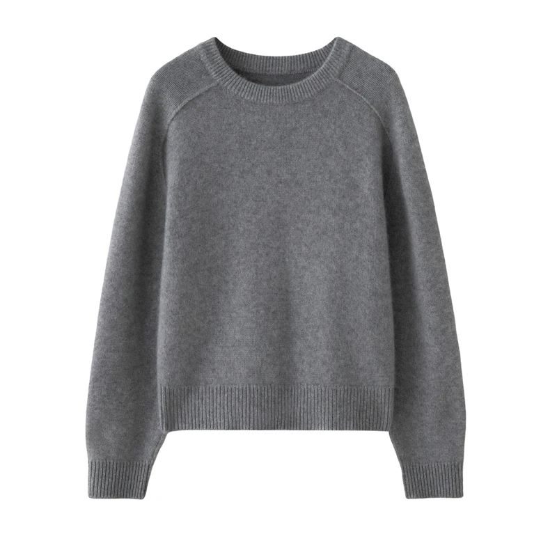 2025 Women's 100% Cashmere Sweater O-neck Plush Cashmere Pullover Autumn Winter Cashmere Knitwear High Quality Loose Knit Tops
2025 Women's 100% Cashmere Sweater O-neck Plush Cashmere Pullover Autumn Winter Cashmere Knitwear High Quality Loose Knit Tops
