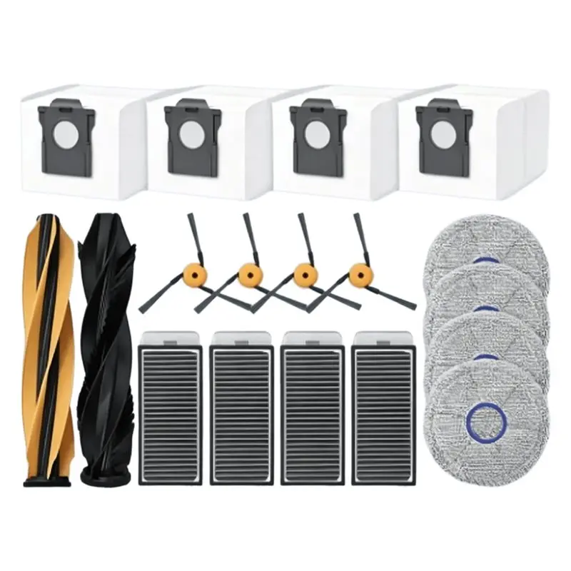【HIGH GRADE】Replacement Accessories For Dreame L60 Pro Ultra Vacuum Cleaner- Main Side Brush, Mop Pad, Dust Bag& Filter
【HIGH GRADE】Replacement Accessories For Dreame L60 Pro Ultra Vacuum Cleaner- Main Side Brush, Mop Pad, Dust Bag& Filter