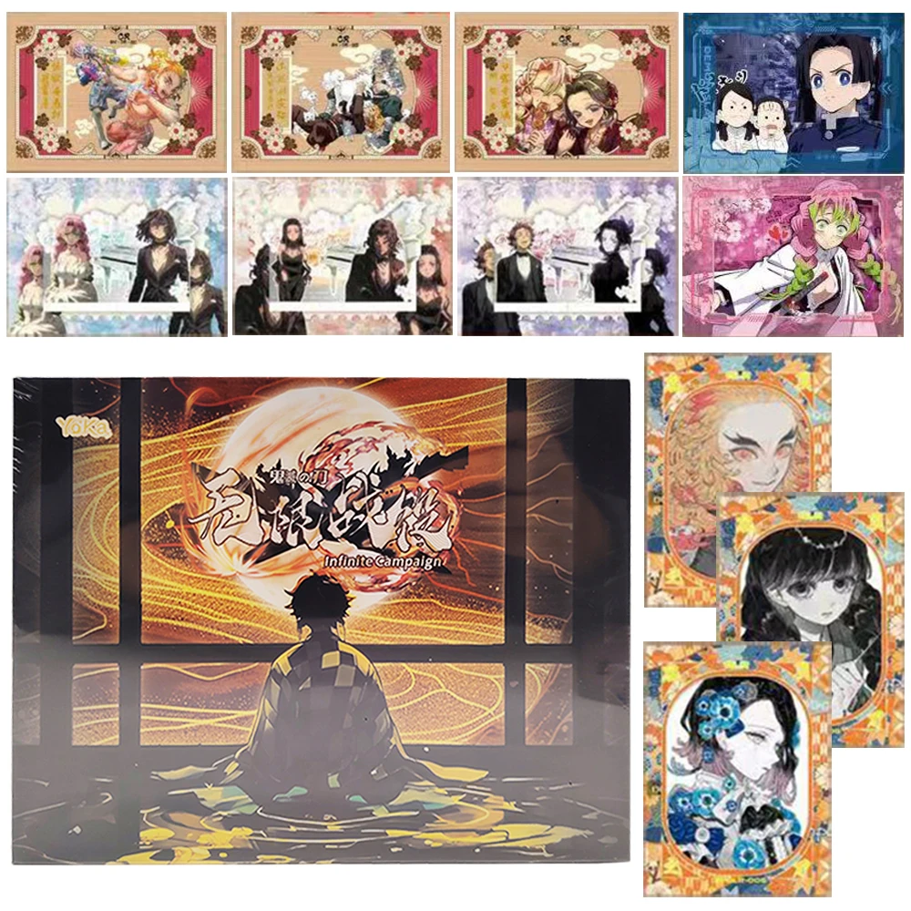 Demon Slayer Collection Card Exquisite Metal Inlaid Diamond Series Card Toys Fans' Favorite Classic Protagonist Creative Gifts
Demon Slayer Collection Card Exquisite Metal Inlaid Diamond Series Card Toys Fans' Favorite Classic Protagonist Creative Gifts