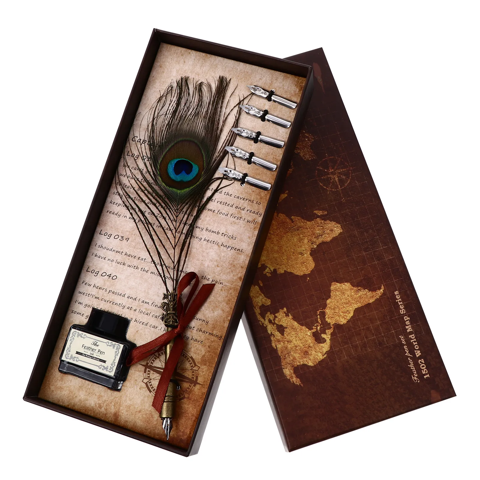 1Set Dip Pen Set Natural Quill Calligraphy Writing Tool for Beginners Students Advanced Artists Exquisite Traditional
1Set Dip Pen Set Natural Quill Calligraphy Writing Tool for Beginners Students Advanced Artists Exquisite Traditional