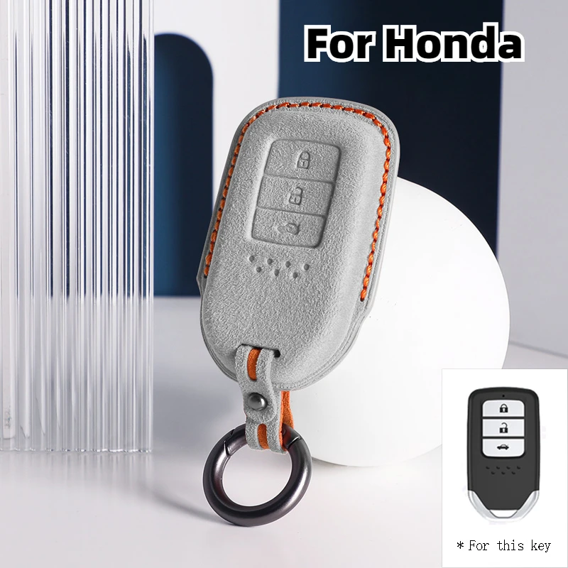 For Honda CRV CR-V Fit Civic HR-V HRV City Odyssey XR-V Accord Car Key Case Shell Keychain Luxury Suede
For Honda CRV CR-V Fit Civic HR-V HRV City Odyssey XR-V Accord Car Key Case Shell Keychain Luxury Suede