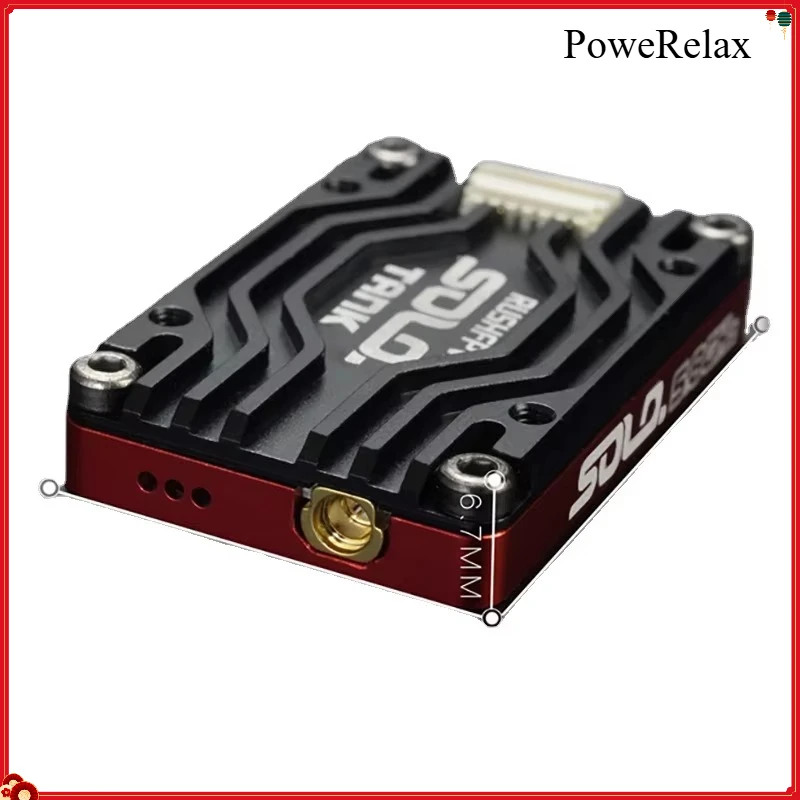 RushFPV MAX SOLO 5.8GHz VTX 48CH 2.5W High Power Video Transmitter Stable Signal for FPV Fixed Wing Drone
RushFPV MAX SOLO 5.8GHz VTX 48CH 2.5W High Power Video Transmitter Stable Signal for FPV Fixed Wing Drone