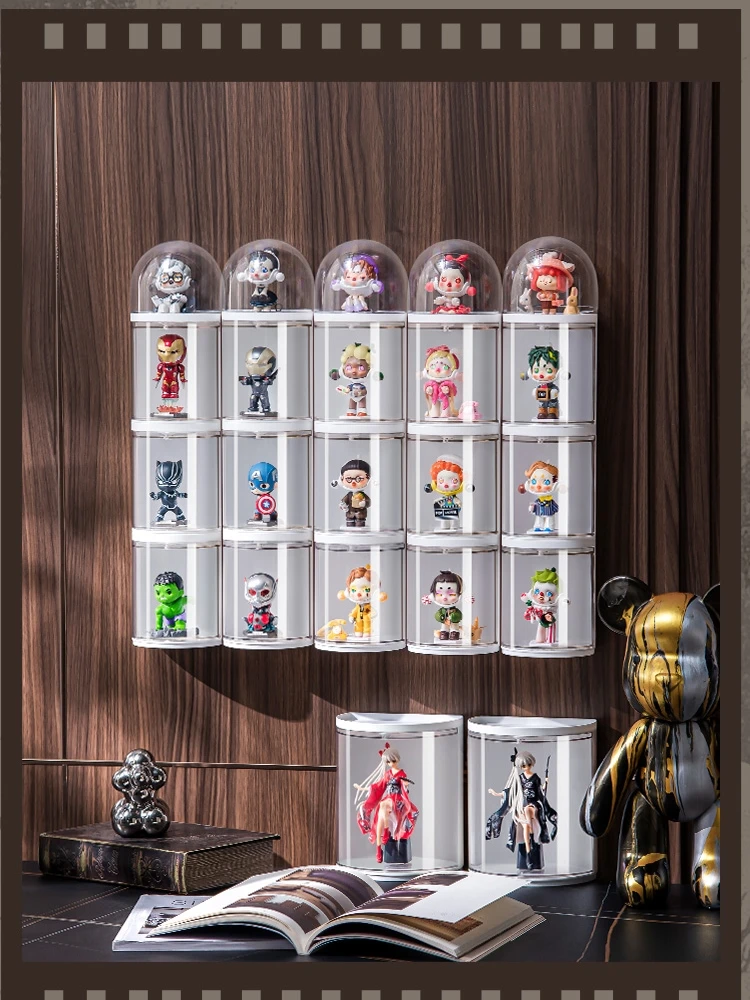 Acrylic Blind Box Hanging Doll Storage Display Stand Rotating Bubble Mart Display Box Ttransparent Wall-mounted Wall Cabinet
Acrylic Blind Box Hanging Doll Storage Display Stand Rotating Bubble Mart Display Box Ttransparent Wall-mounted Wall Cabinet