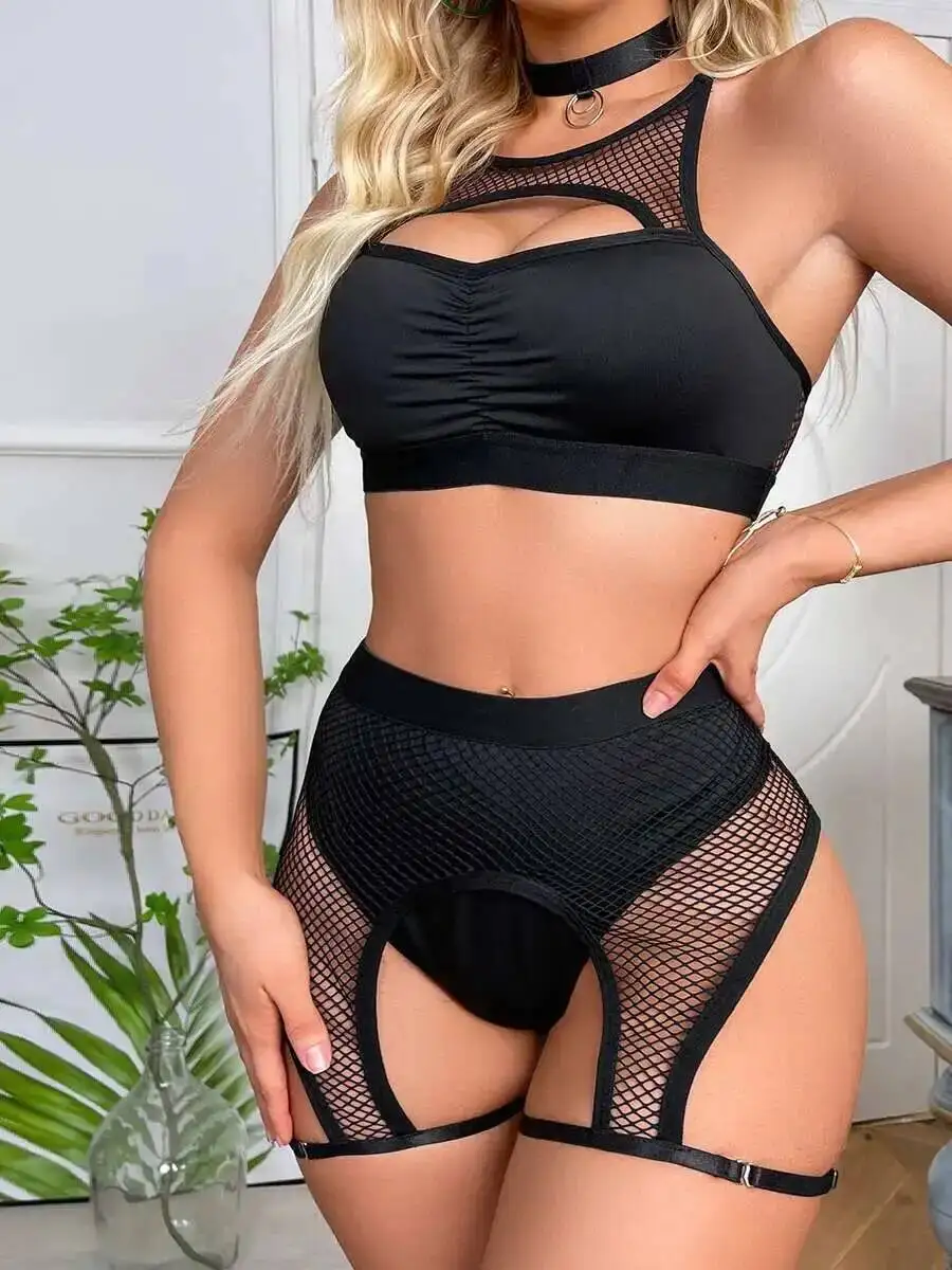 Женское нижнее белье, сексуальный кружевной сетчатый лоскутный бюстгальтер и трусики, кружевные сетчатые перспективные экзотические короткие комплекты с открытой спиной и запахом на груди, подвеска K8OV
Женское нижнее белье, сексуальный кружевной сетчатый лоскутный бюстгальтер и трусики, кружевные сетчатые перспективные экзотические короткие комплекты с открытой спиной и запахом на груди, подвеска K8OV