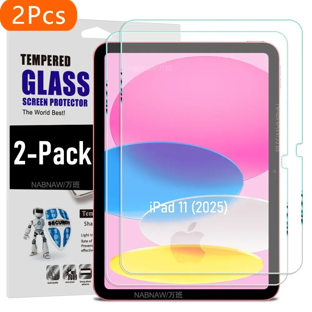 2Pcs For iPad 11 Tempered Glass For iPad 2025 11th Generation Screen Protector iPad 11-inch A16 Film Guard Anti Scratch HD 2-Pac
2Pcs For iPad 11 Tempered Glass For iPad 2025 11th Generation Screen Protector iPad 11-inch A16 Film Guard Anti Scratch HD 2-Pac