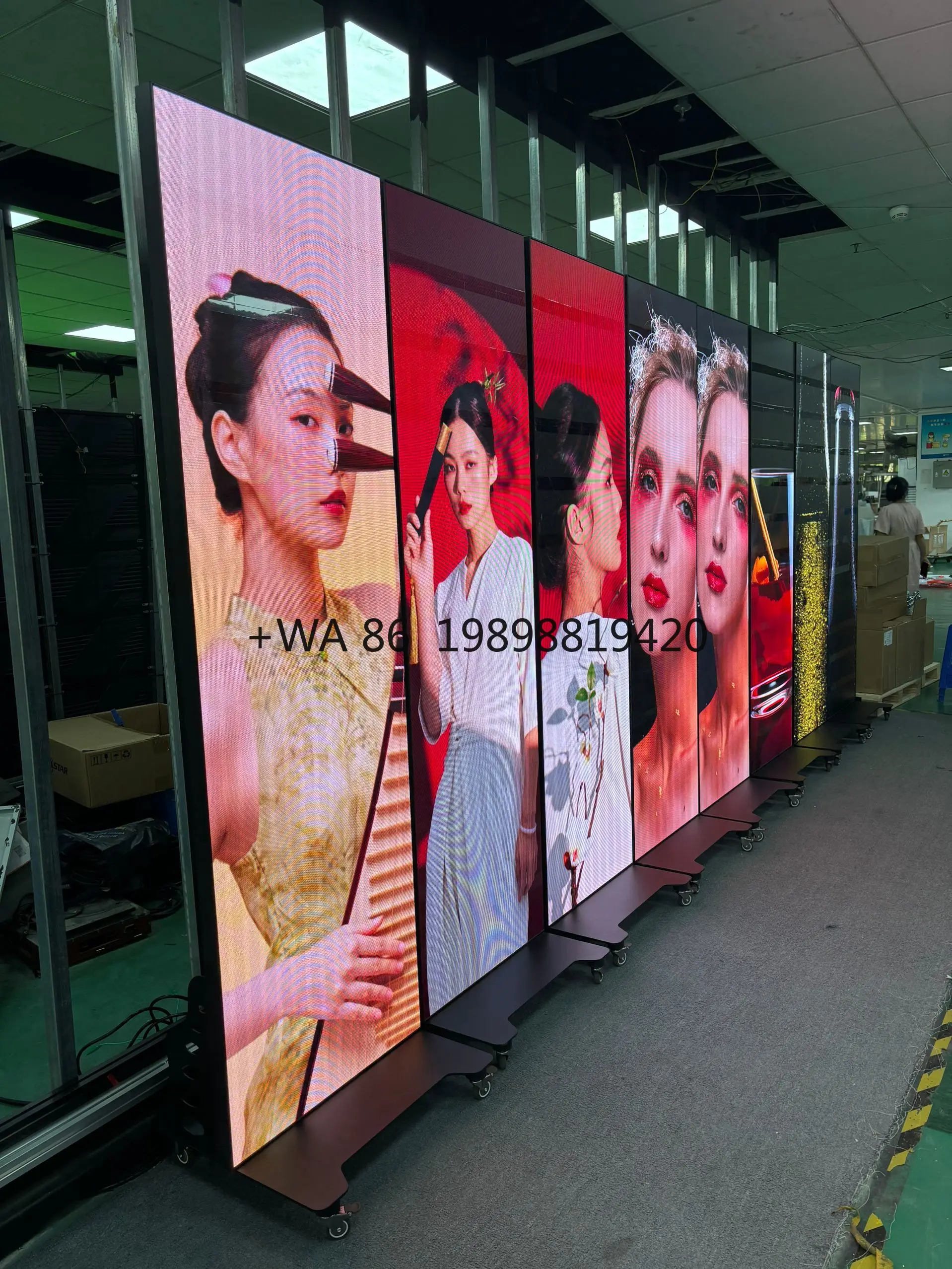 Indoor Poster LED Display LED Video Advertising Screen
Indoor Poster LED Display LED Video Advertising Screen