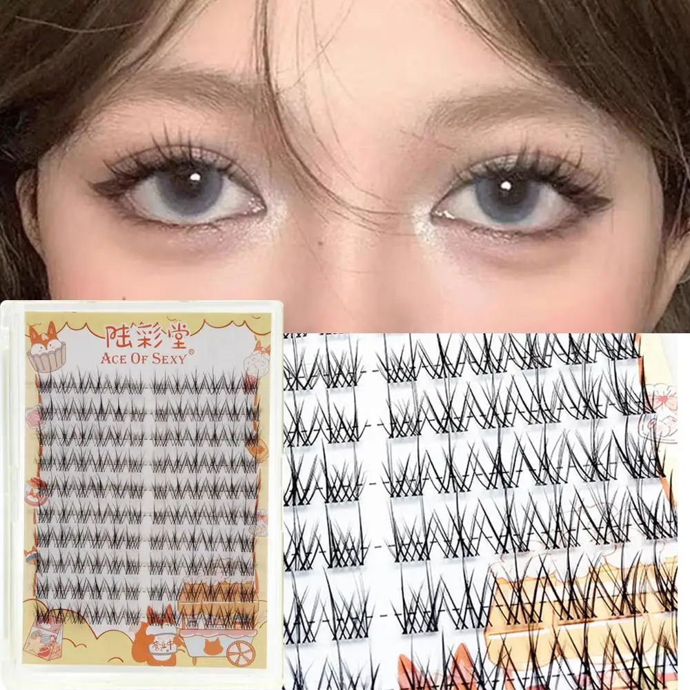 1 Box Fake Eyelashes Lash Extension Eye Makeup Lashes Cross V Shape Decor Segmented Lash Cosmetics Daily Use Lash Cluster
1 Box Fake Eyelashes Lash Extension Eye Makeup Lashes Cross V Shape Decor Segmented Lash Cosmetics Daily Use Lash Cluster