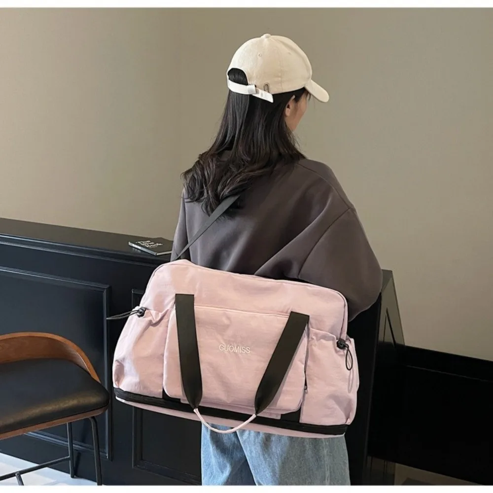 Складная дорожная сумка, многофункциональная сумка для багажа большой емкости, легкая сумка для сухого и влажного разделения, спортивная сумка для фитнеса, деловые поездки 
Складная дорожная сумка, многофункциональная сумка для багажа большой емкости, легкая сумка для сухого и влажного разделения, спортивная сумка для фитнеса, деловые поездки
