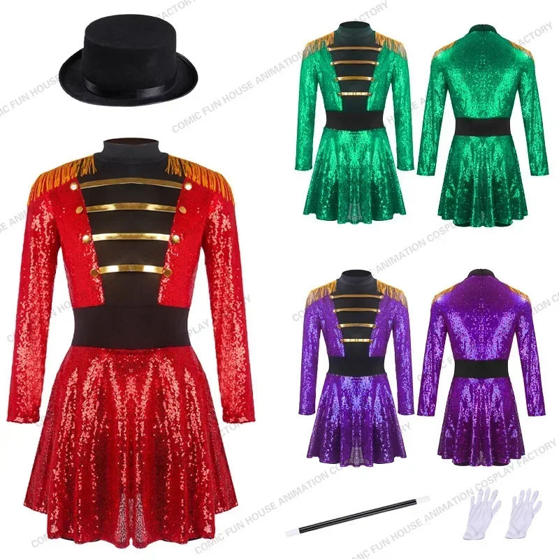 Role-playing Uniform Manqu House Animation Manufacturer Spot Wholesale Sequins Long Sleeve Multi-color With Tassel Circus Head
Role-playing Uniform Manqu House Animation Manufacturer Spot Wholesale Sequins Long Sleeve Multi-color With Tassel Circus Head
