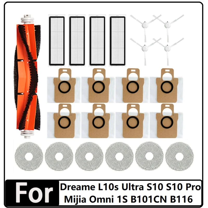 Набор аксессуаров для робота Dreame L10S Ultra S10 S10 Pro Mijia Omni 1S B101CN B116, 23 шт.
Набор аксессуаров для робота Dreame L10S Ultra S10 S10 Pro Mijia Omni 1S B101CN B116, 23 шт.