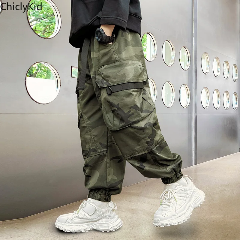 Boys Hip Hop Cool Camouflage Cargo Pants Girls Sport Joggers Kids Military Loose Spring Casual Autumn Trousers Child Streetwear
Boys Hip Hop Cool Camouflage Cargo Pants Girls Sport Joggers Kids Military Loose Spring Casual Autumn Trousers Child Streetwear