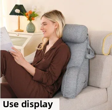 Pillow for Home Relaxation Handles Reading Cushion, Armrest Backrest, Removable Washable Large Lumbar Support with Inner Liner
Pillow for Home Relaxation Handles Reading Cushion, Armrest Backrest, Removable Washable Large Lumbar Support with Inner Liner