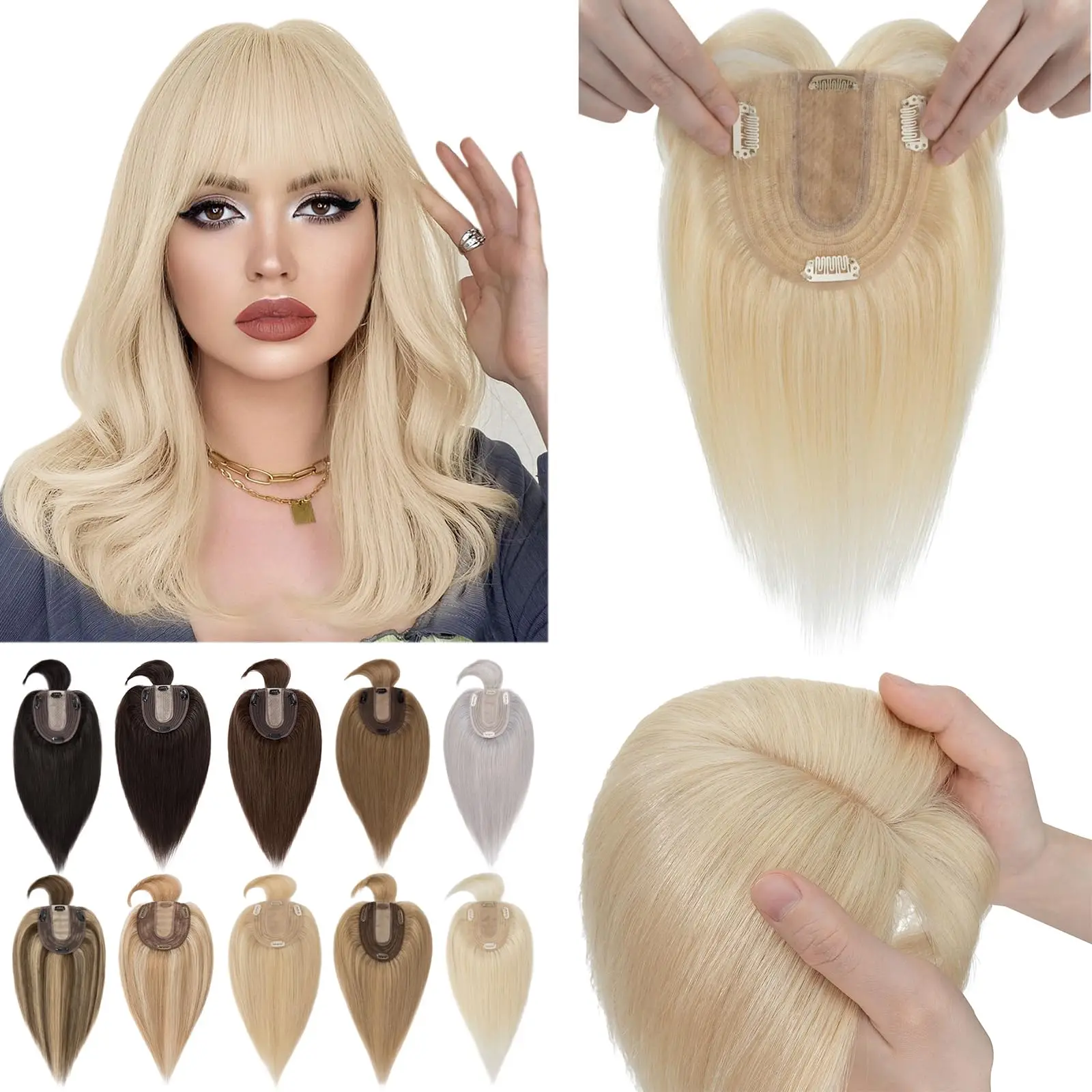 100% Human Human Hair Topper 12x13cm 30cm Straight Machine Made Clips Hair Piece #1B #2 Office Natural Wholesale
100% Human Human Hair Topper 12x13cm 30cm Straight Machine Made Clips Hair Piece #1B #2 Office Natural Wholesale