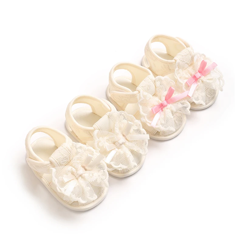 Summer new baby walking shoes 0-1 year old female baby flower bow breathable sandals
Summer new baby walking shoes 0-1 year old female baby flower bow breathable sandals