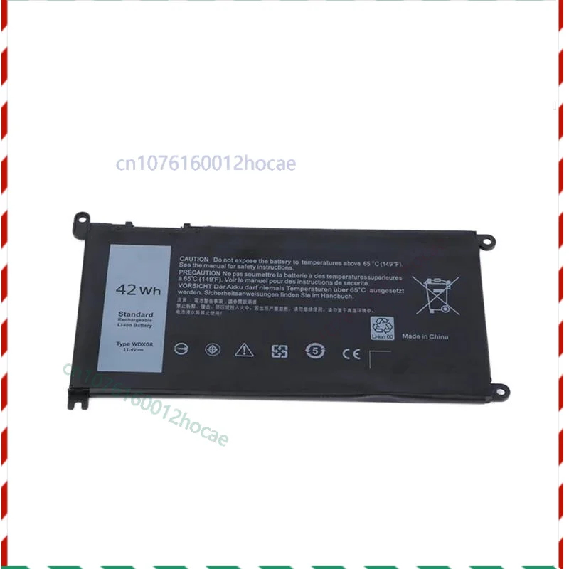 Новый аккумулятор WDX0R для DELL для ноутбука DELL Latitude 3180 3189 3390 Inspiron 15 5584 5570 5575 7570 17 5765 5767 5770 5775 WDXOR
Новый аккумулятор WDX0R для DELL для ноутбука DELL Latitude 3180 3189 3390 Inspiron 15 5584 5570 5575 7570 17 5765 5767 5770 5775 WDXOR