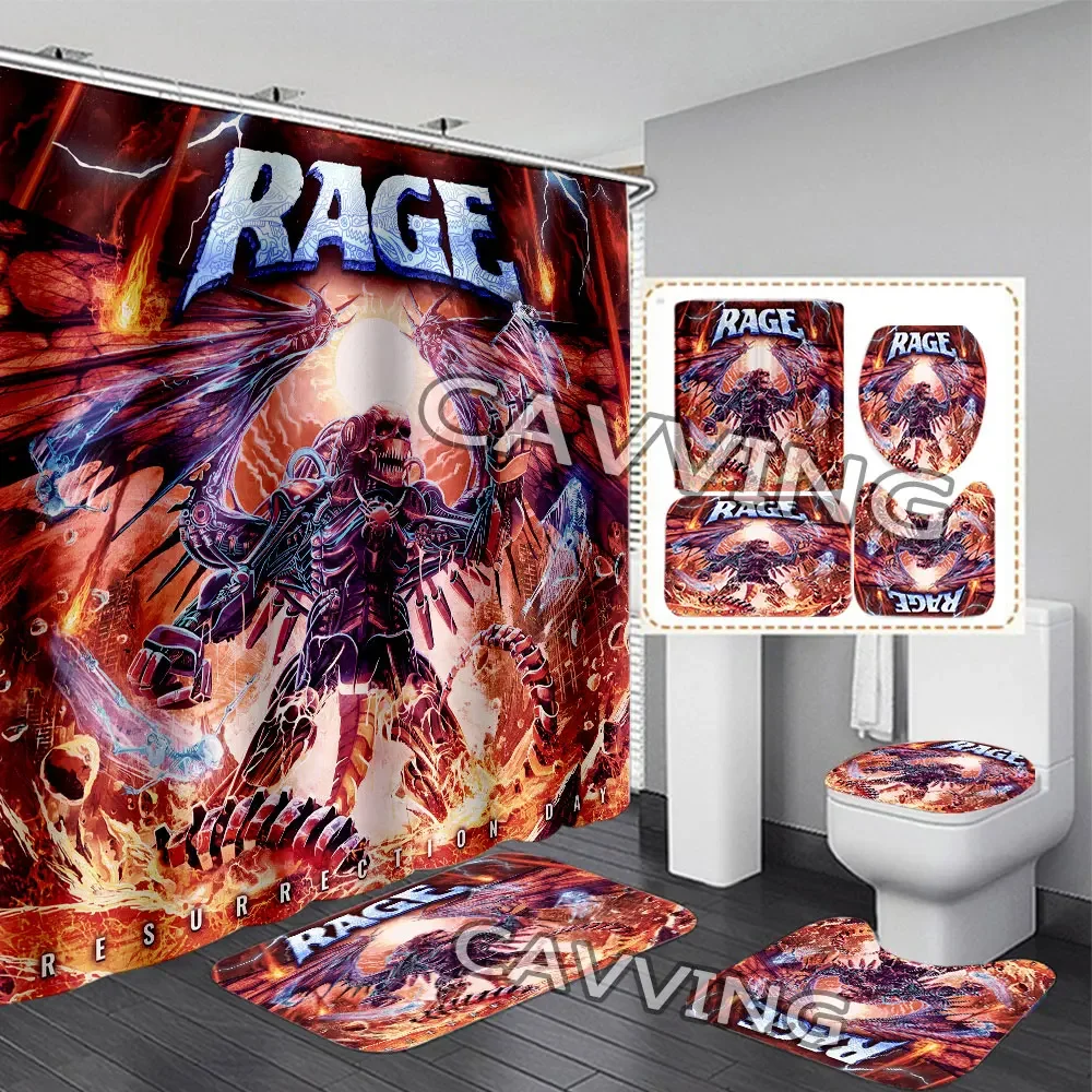 3d-занавеска для душа Rage Band K01 с принтом, водонепроницаемая занавеска для ванной, нескользящий коврик для ванной комнаты, домашний коврик для туалета
3d-занавеска для душа Rage Band K01 с принтом, водонепроницаемая занавеска для ванной, нескользящий коврик для ванной комнаты, домашний коврик для туалета