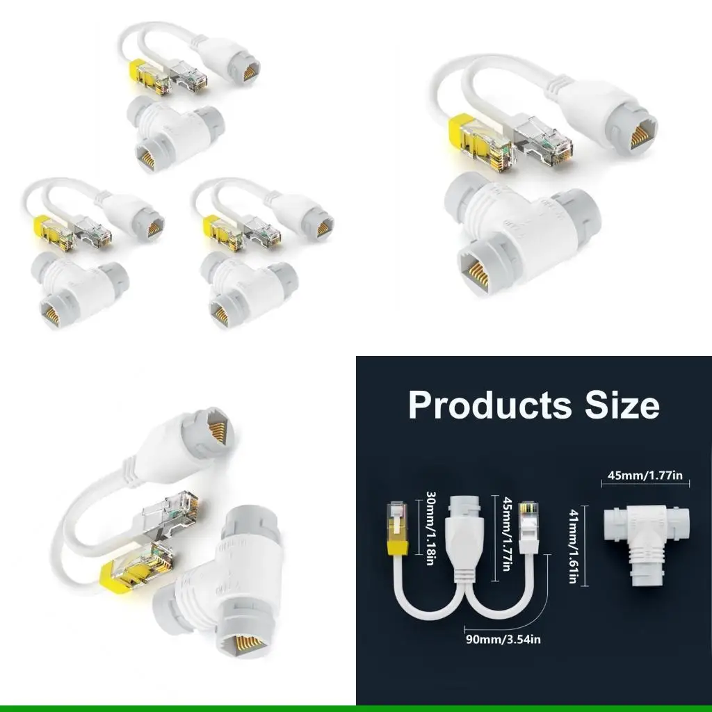 U55C Ethernet Cable POE Splitter Compatible Two way Networking Connection Enhancer
U55C Ethernet Cable POE Splitter Compatible Two way Networking Connection Enhancer