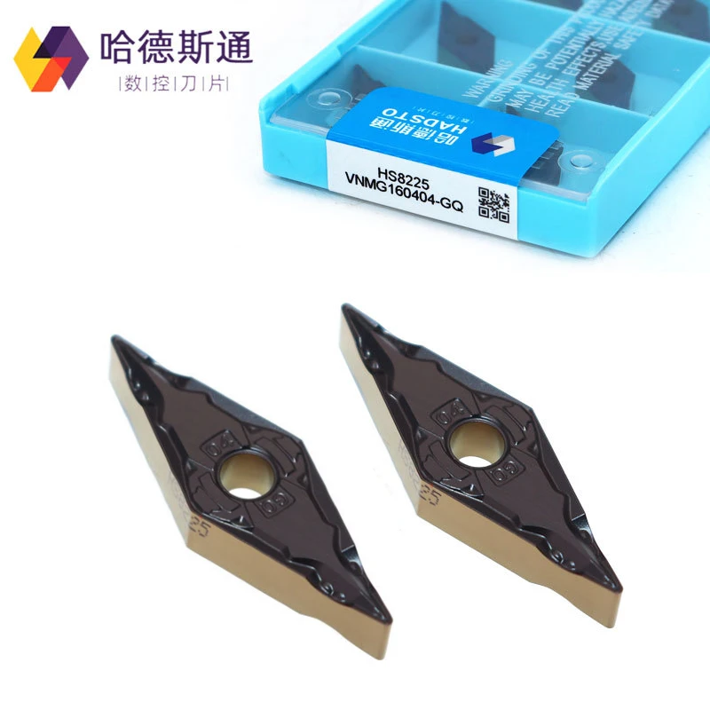 Vnmg 160404 -Gq Vnmg 160408 -Gq Vnmg 160412 -Gq Hs8225 Hs8215 Hadsto 100% Original Lathe Turning Carbide Tool Outer Circle Cnc Turning Blade Processing Steel Parts
Vnmg 160404 -Gq Vnmg 160408 -Gq Vnmg 160412 -Gq Hs8225 Hs8215 Hadsto 100% Original Lathe Turning Carbide Tool Outer Circle Cnc Turning Blade Processing Steel Parts