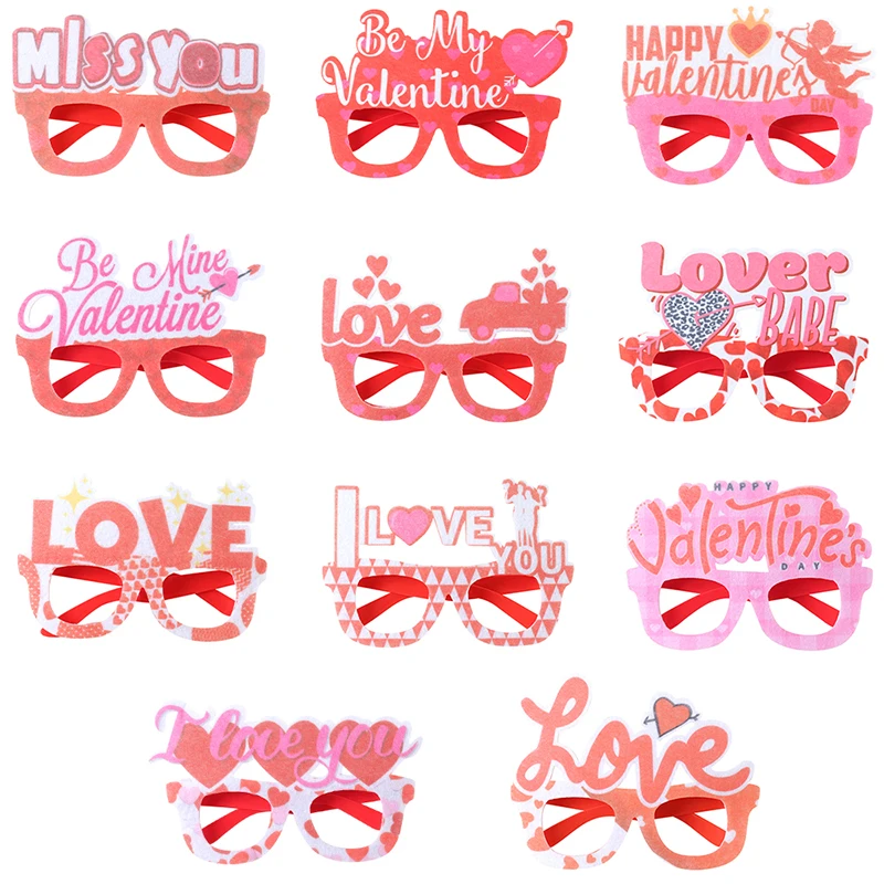1Pcs Valentine's Day Heart-Shaped Eyeglass Frames Fun Party Accessories for Couples M and F Photo Props Valentine's Day Gift
1Pcs Valentine's Day Heart-Shaped Eyeglass Frames Fun Party Accessories for Couples M and F Photo Props Valentine's Day Gift