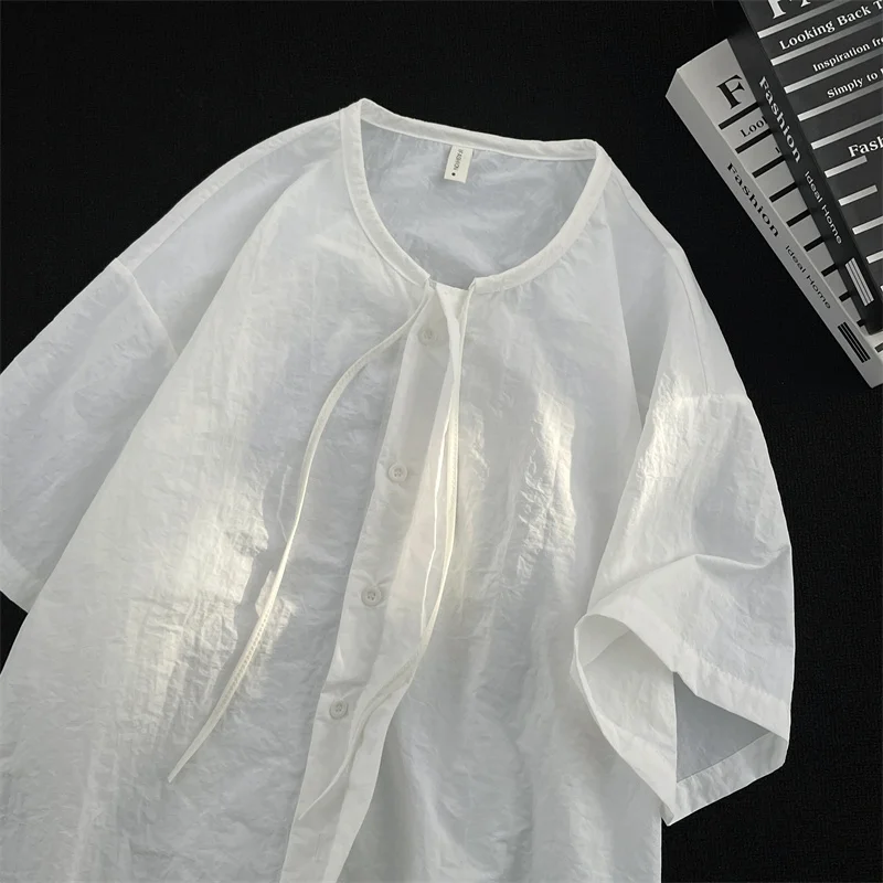 Loose Fit Ice Silk ort Sve irt for Boys Summer Color Casual round Ne Dstring Outerwear Unbranded Youth Faion
Loose Fit Ice Silk ort Sve irt for Boys Summer Color Casual round Ne Dstring Outerwear Unbranded Youth Faion