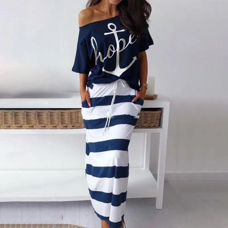 Summer Casual Women's Off-the-oulder Top T-irt Striped Svel Vest Faion Ladies' Clothing Spring Autumn New Arrival
Summer Casual Women's Off-the-oulder Top T-irt Striped Svel Vest Faion Ladies' Clothing Spring Autumn New Arrival