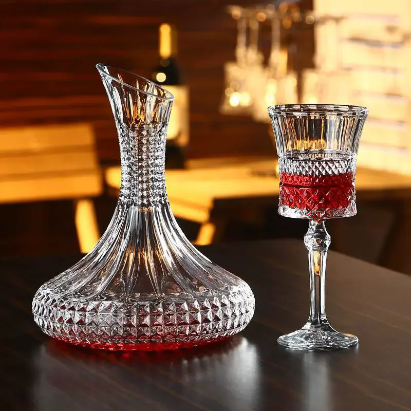 1800ML Red Wine Decanter Crystal Glass Reds Wines Whiskey Wines Wine Dispenser Red Wines Kettle
1800ML Red Wine Decanter Crystal Glass Reds Wines Whiskey Wines Wine Dispenser Red Wines Kettle