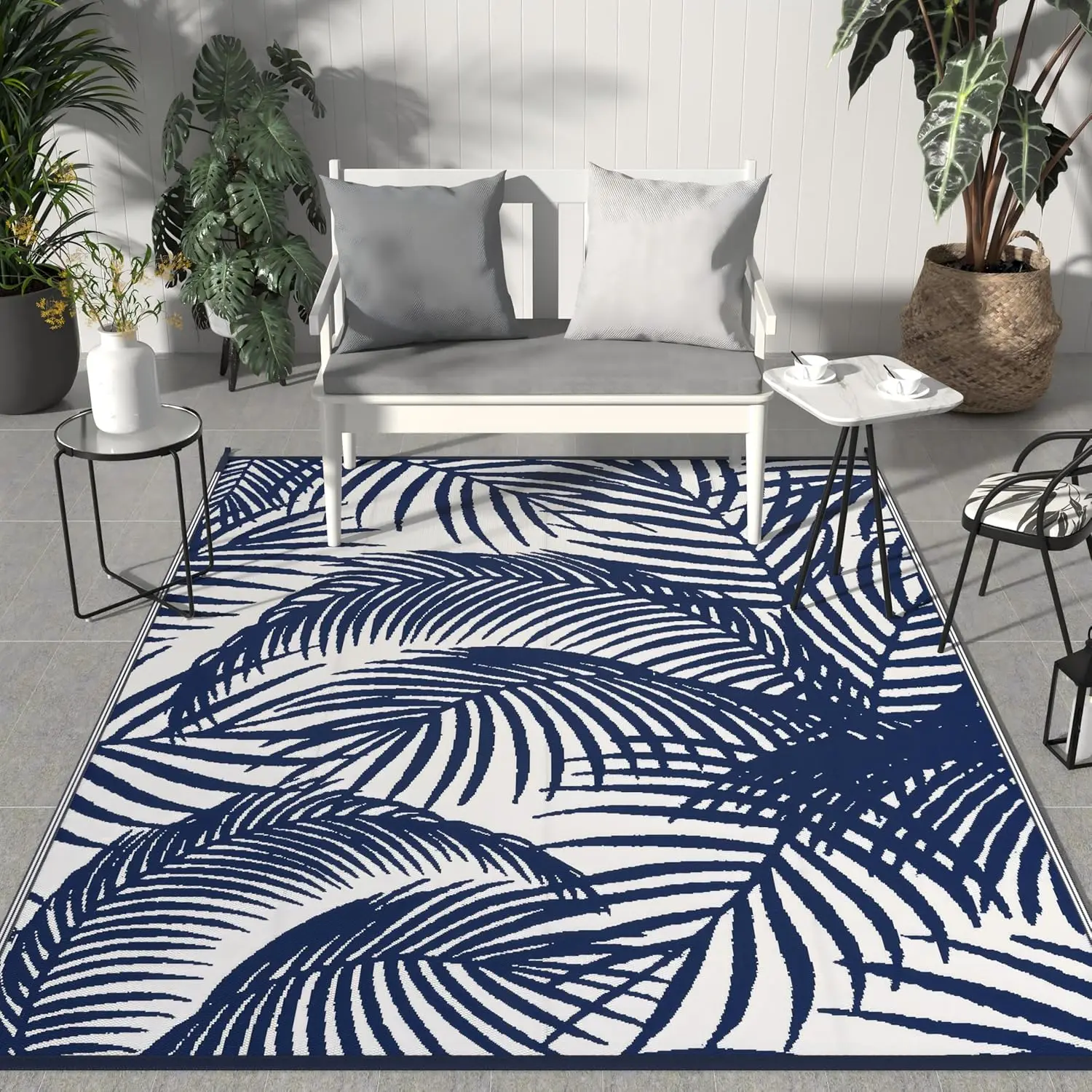 Outdoor Rug 6' x 9' Waterproof for Patio Clearance, Reversible Plastic Straw Camping Carpet, Lightweight Mats for Rv, Backyar
Outdoor Rug 6' x 9' Waterproof for Patio Clearance, Reversible Plastic Straw Camping Carpet, Lightweight Mats for Rv, Backyar