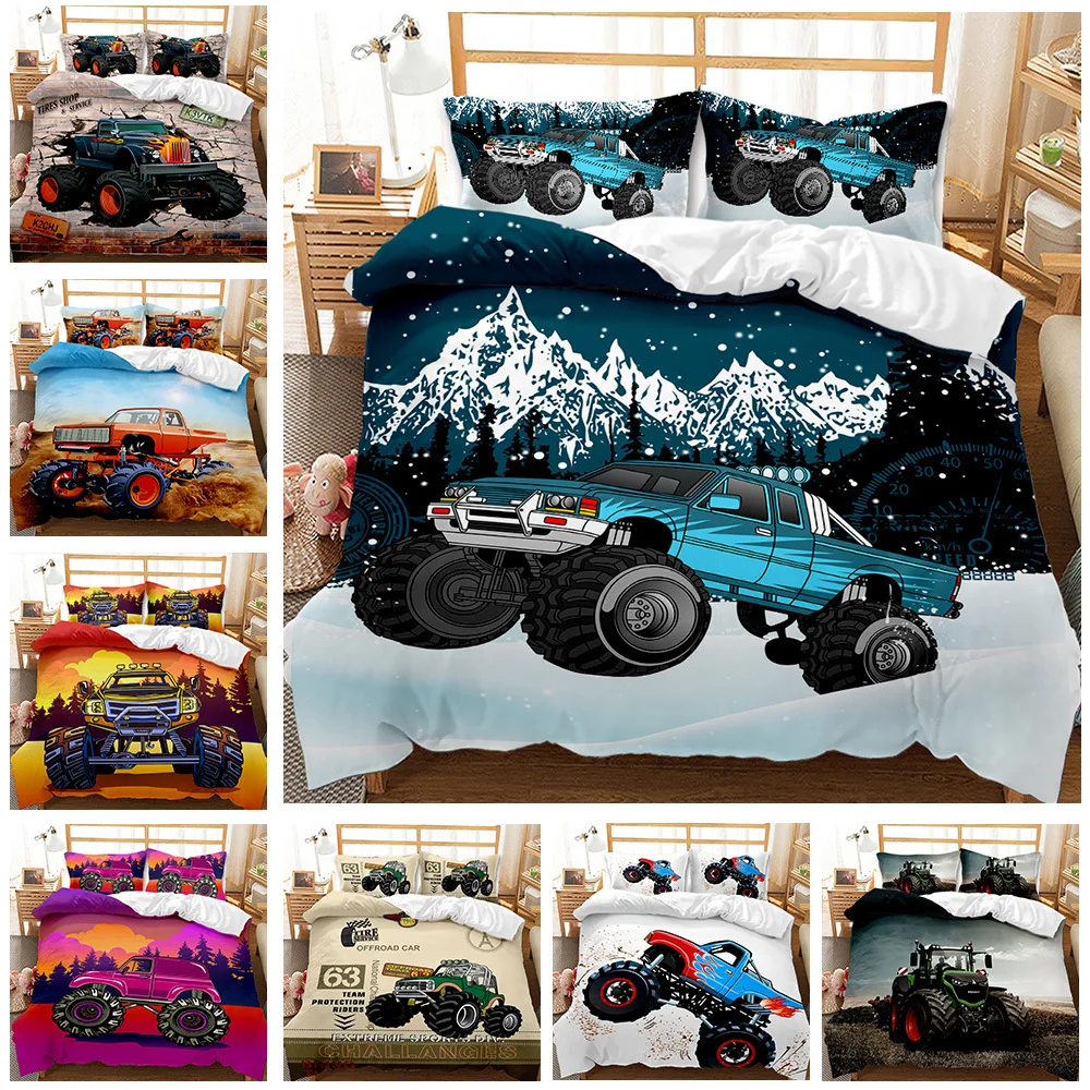 3D Cool Vehicle Truck Duvet Cover with Pillow Cover Bedding Set Single Double Twin Full Queen King Bedroom Decor Kids and Adults
3D Cool Vehicle Truck Duvet Cover with Pillow Cover Bedding Set Single Double Twin Full Queen King Bedroom Decor Kids and Adults