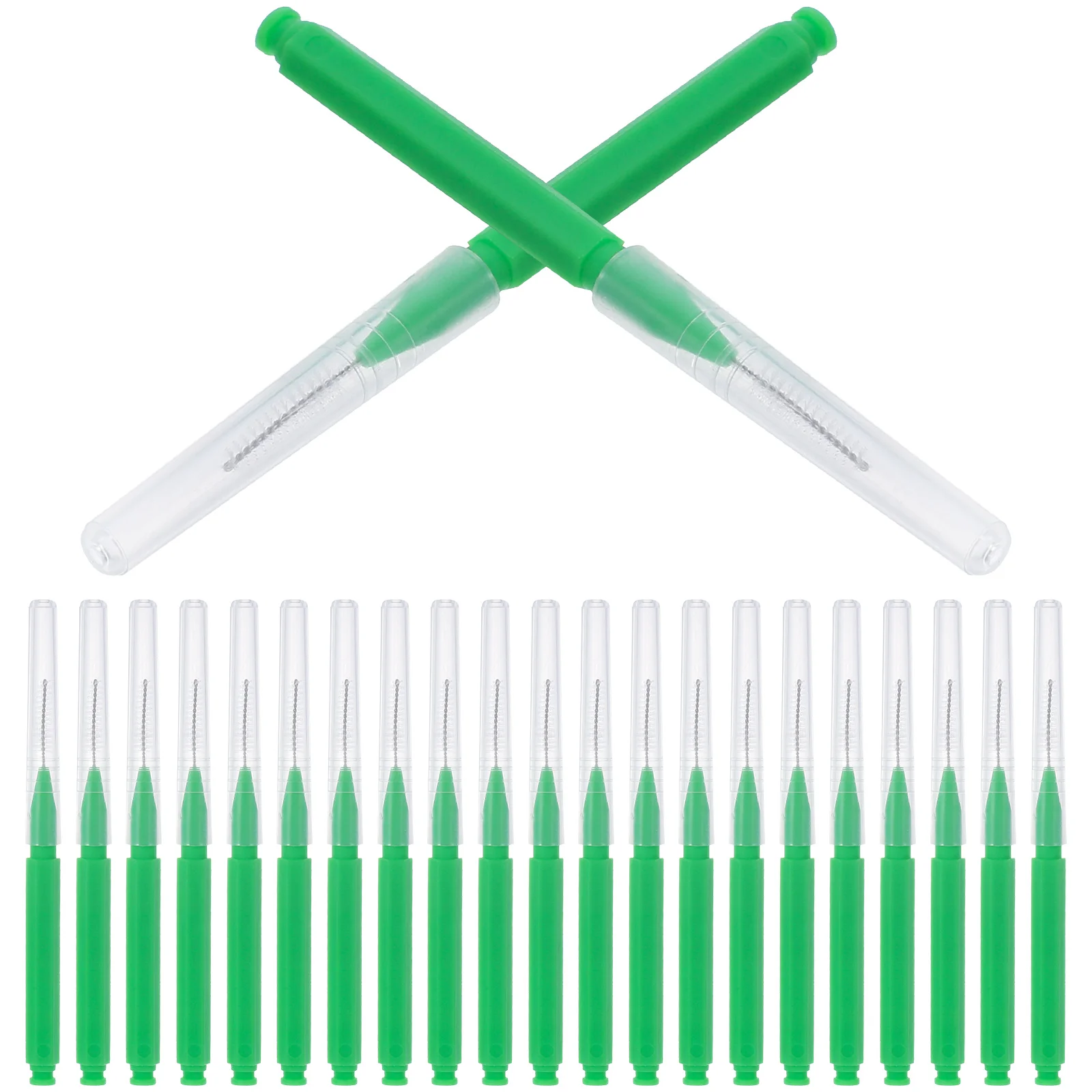 30pcs Interdental Brush 0.8mm Green Soft Bristles Teeth Gaps Cleaners Oral Care Supplies Travel Work Plaque Removal
30pcs Interdental Brush 0.8mm Green Soft Bristles Teeth Gaps Cleaners Oral Care Supplies Travel Work Plaque Removal