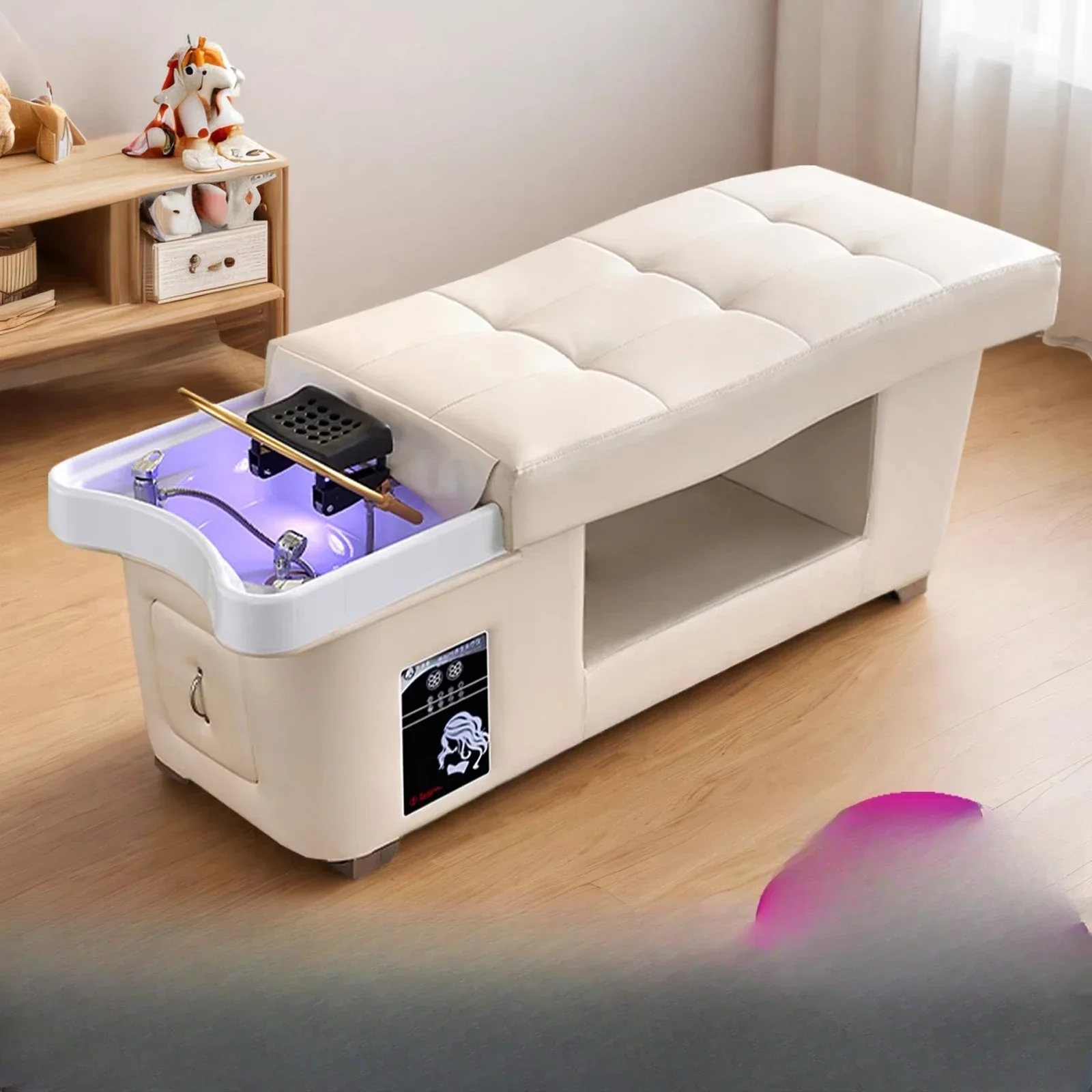 AA Hair treatment shampoo bed barber shop special intelligent constant water circulation fumigation ear beauty massage bed
AA Hair treatment shampoo bed barber shop special intelligent constant water circulation fumigation ear beauty massage bed