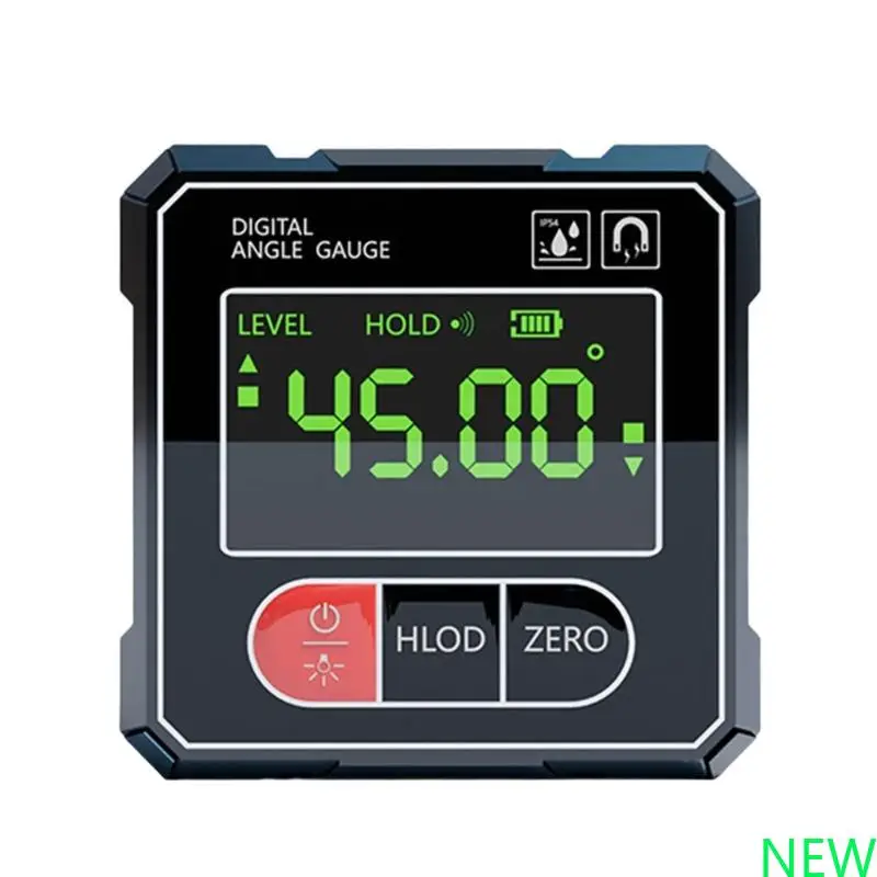 Digital Inclinometer with Crosses Line and Base for Precise Angles Measurement Leveling Tool Angles Detectors
Digital Inclinometer with Crosses Line and Base for Precise Angles Measurement Leveling Tool Angles Detectors