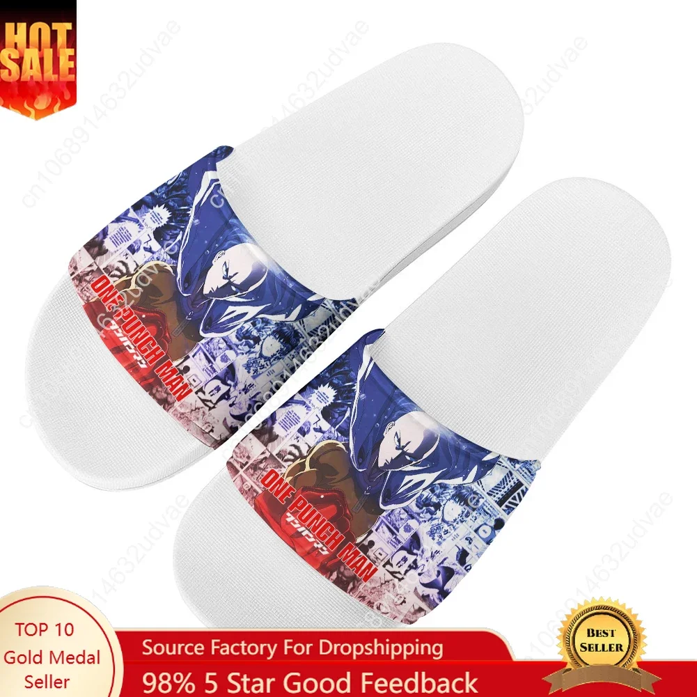 One Punch Man Slippers Home Bathroom Sandals Water Shoes Men Women Teenagers Indoor Poor Sandal Customized Summer Slipper
One Punch Man Slippers Home Bathroom Sandals Water Shoes Men Women Teenagers Indoor Poor Sandal Customized Summer Slipper