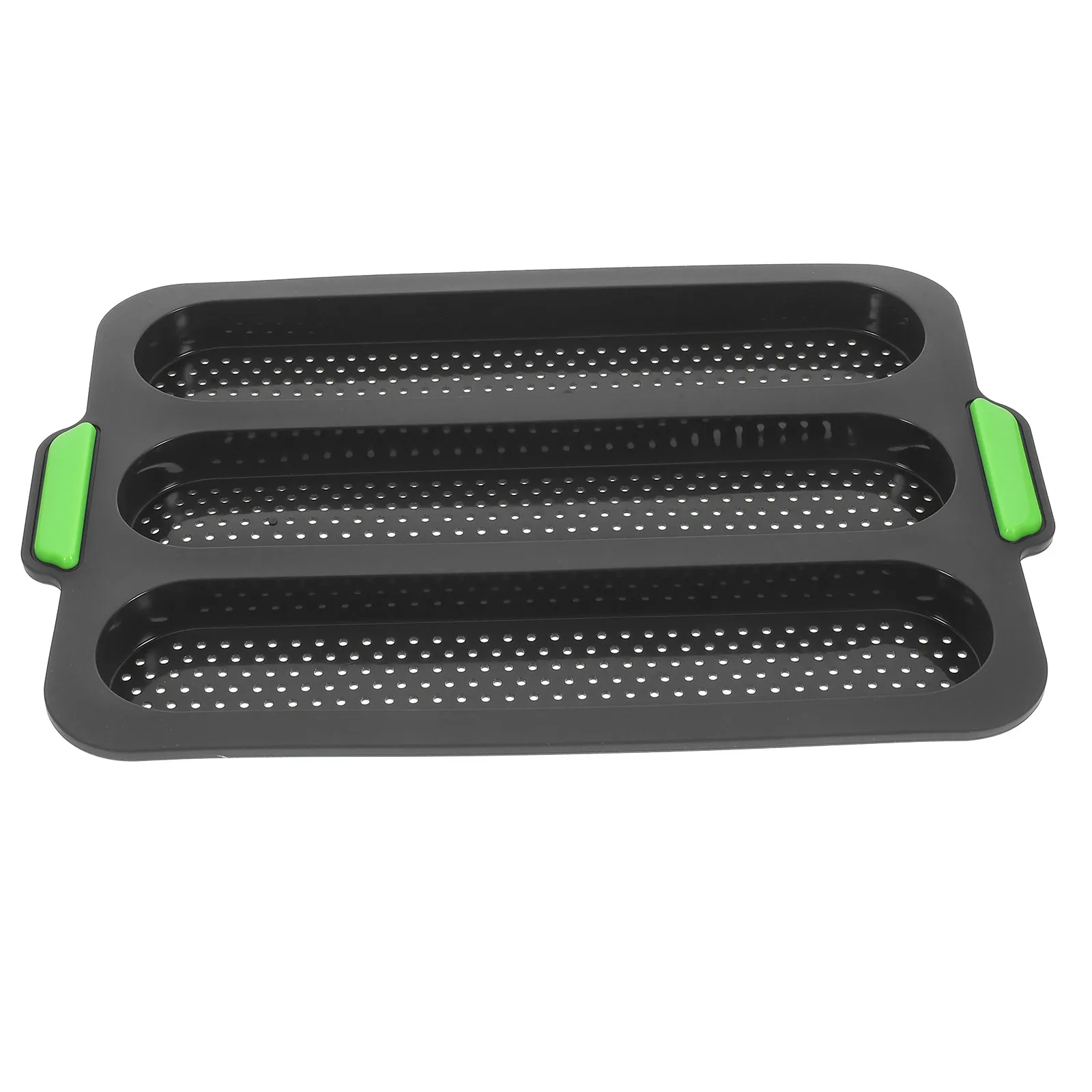 French Three-Slots Silicone Bread Pan for Homemade Loaf Mold Ideal for Whole Wheat French Bread Hot Dogs
French Three-Slots Silicone Bread Pan for Homemade Loaf Mold Ideal for Whole Wheat French Bread Hot Dogs