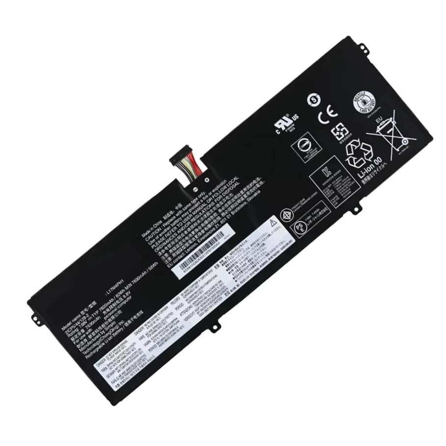 Аккумулятор для ноутбука L17C4PH1 L17C4PH2 L17M4PH1 L17M4PH3 для ноутбука YOGA 7 Pro Pro-13IKB C930 C930-13IKB 81C4 серии 7,68 В/60 Втч
Аккумулятор для ноутбука L17C4PH1 L17C4PH2 L17M4PH1 L17M4PH3 для ноутбука YOGA 7 Pro Pro-13IKB C930 C930-13IKB 81C4 серии 7,68 В/60 Втч