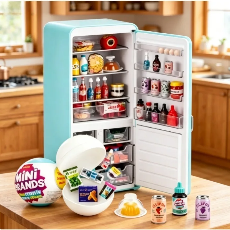 DIY mini refrigerator! Zurufill the Edge series blind box miniature snacks collection play toys blind box toys
DIY mini refrigerator! Zurufill the Edge series blind box miniature snacks collection play toys blind box toys