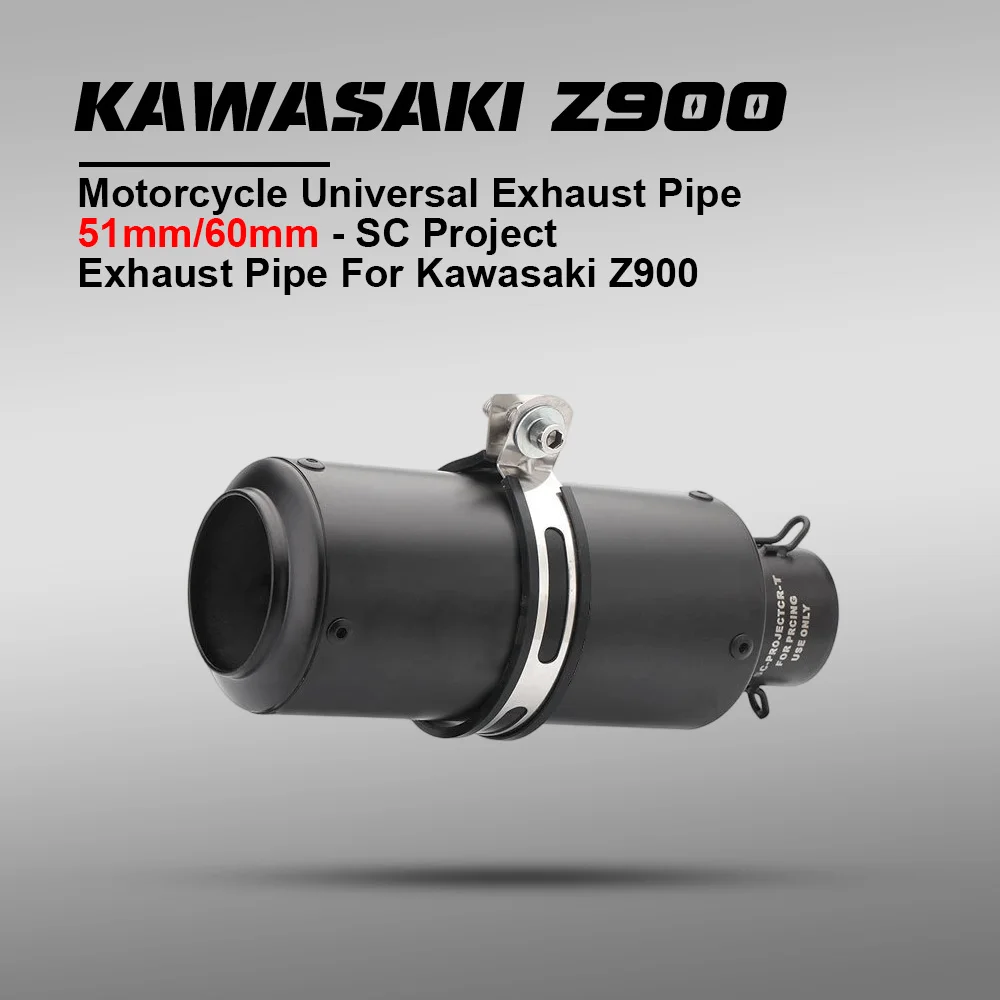 Black 51/60mm Motorcycle Exhaust & Exhaust Systems: SC Inox Muffler w/ DB Killer for Z900 R3 R25 MT07 MT09 R1 Z400 Z650
Black 51/60mm Motorcycle Exhaust & Exhaust Systems: SC Inox Muffler w/ DB Killer for Z900 R3 R25 MT07 MT09 R1 Z400 Z650