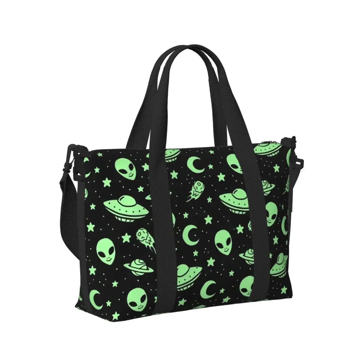 Green Alien UFO Moon Beach Travel Bag Large Capacity Tote Bags for Gym Sport Women Shopping Duffle Shoulder Bag
Green Alien UFO Moon Beach Travel Bag Large Capacity Tote Bags for Gym Sport Women Shopping Duffle Shoulder Bag