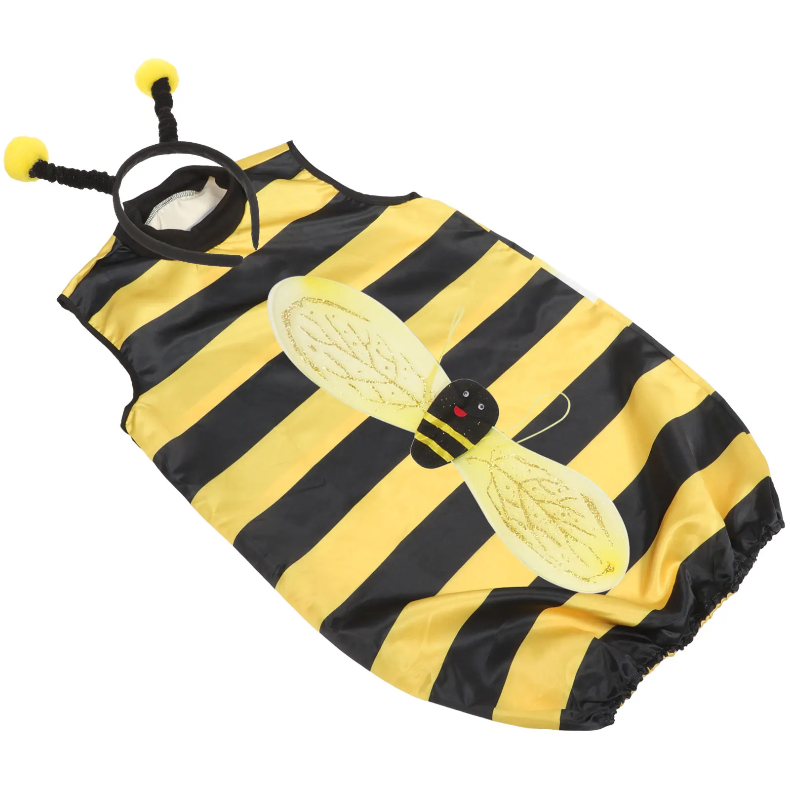 1 set Bee Costume Headband Lightweight Fabric Wings Party Cosplay Accessories Halloween Costume Props Performance Stage Supplies
1 set Bee Costume Headband Lightweight Fabric Wings Party Cosplay Accessories Halloween Costume Props Performance Stage Supplies
