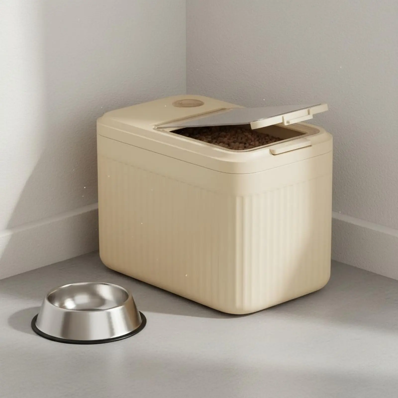 Feline Food Storage Container Moisture-Proof Airtight Dog Food Container Airtight Pet Treat Bin Large Capacity Grain Storage
Feline Food Storage Container Moisture-Proof Airtight Dog Food Container Airtight Pet Treat Bin Large Capacity Grain Storage