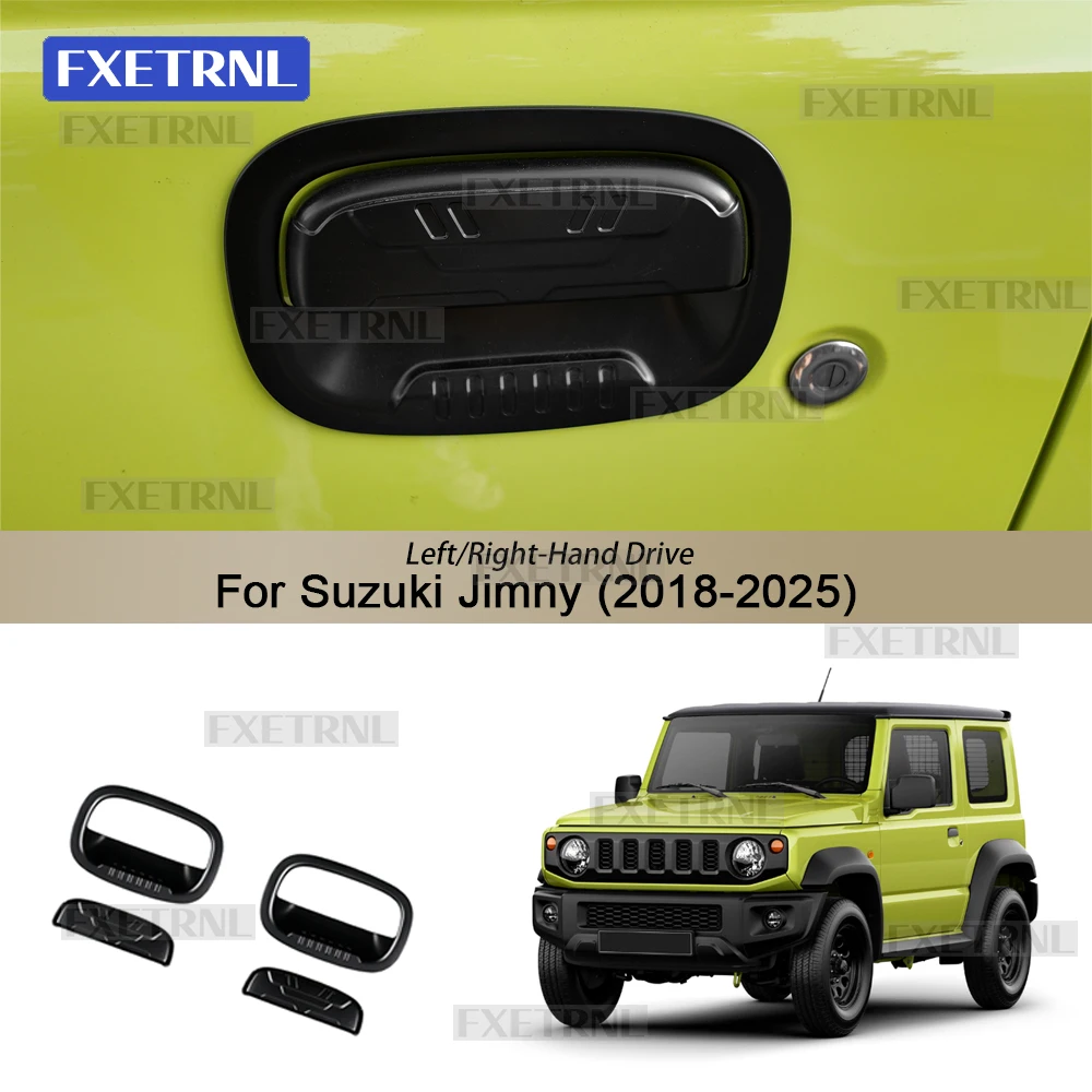 Car Outer Door Trim For Suzuki Jimny 2/4-Doors Nomade 2018-2025 Rear Trunk Cover Auto Handle Frame Matte Black Accessories
Car Outer Door Trim For Suzuki Jimny 2/4-Doors Nomade 2018-2025 Rear Trunk Cover Auto Handle Frame Matte Black Accessories