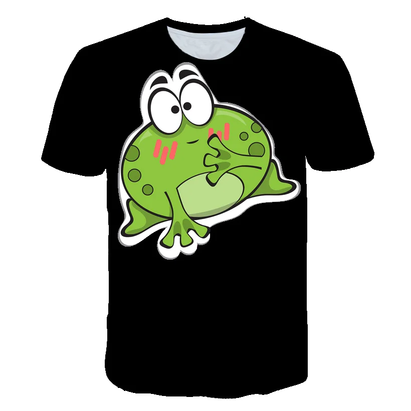 New 3D Kawaii Funny Frog Graphic t shirts For Men 2021 Fashion Hip Hop O-Neck Print T-shirt Summer Casual Streetwear Top t shirt
New 3D Kawaii Funny Frog Graphic t shirts For Men 2021 Fashion Hip Hop O-Neck Print T-shirt Summer Casual Streetwear Top t shirt