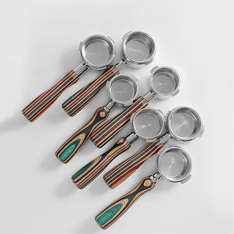 Stainless Steel Coffee Filter, Wood Bottomless Handle, Espresso, Delonghi, Nova, Coffee Machine, Handle Tool, 51mm, 54mm, 58mm
Stainless Steel Coffee Filter, Wood Bottomless Handle, Espresso, Delonghi, Nova, Coffee Machine, Handle Tool, 51mm, 54mm, 58mm