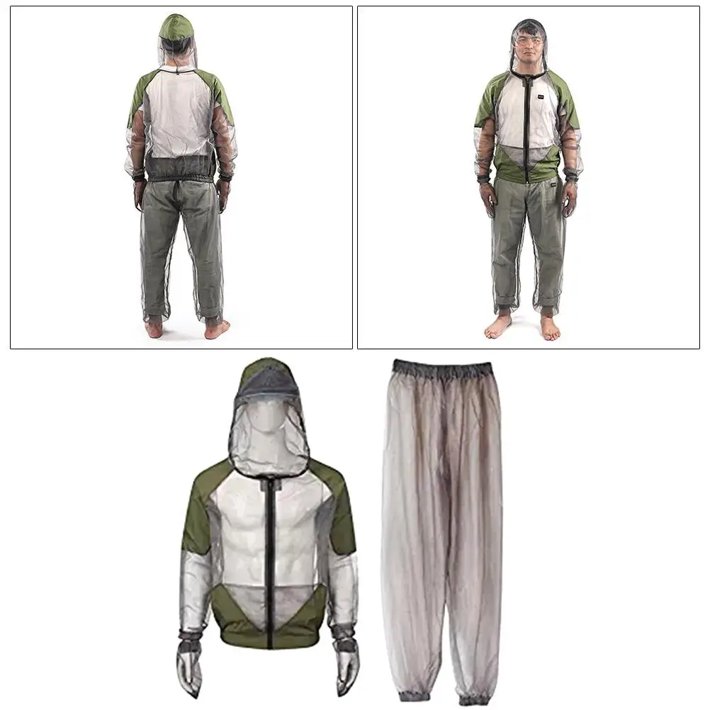 Mosquito Suit High Density Net Yarn Women Mesh Hooded Jacket Pants Gloves Anti Insect Outdoor Fishing Camping
Mosquito Suit High Density Net Yarn Women Mesh Hooded Jacket Pants Gloves Anti Insect Outdoor Fishing Camping