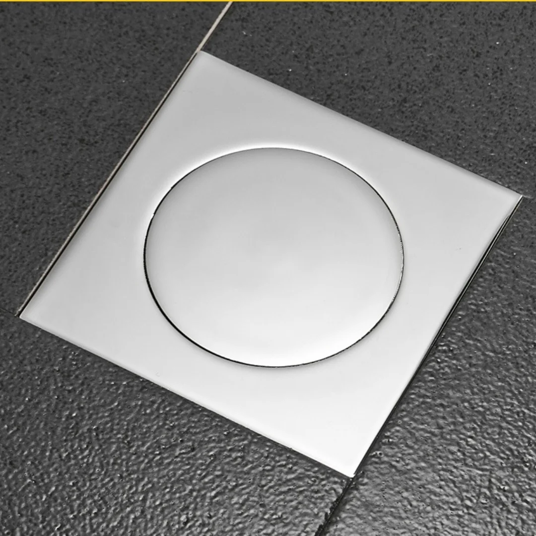 Stainless Steel Black Floor Drain 10*10cm Chrome Bathroom Drainer Bathroom AntiBlocking Deodorant Floor Drain Water Leakage
Stainless Steel Black Floor Drain 10*10cm Chrome Bathroom Drainer Bathroom AntiBlocking Deodorant Floor Drain Water Leakage