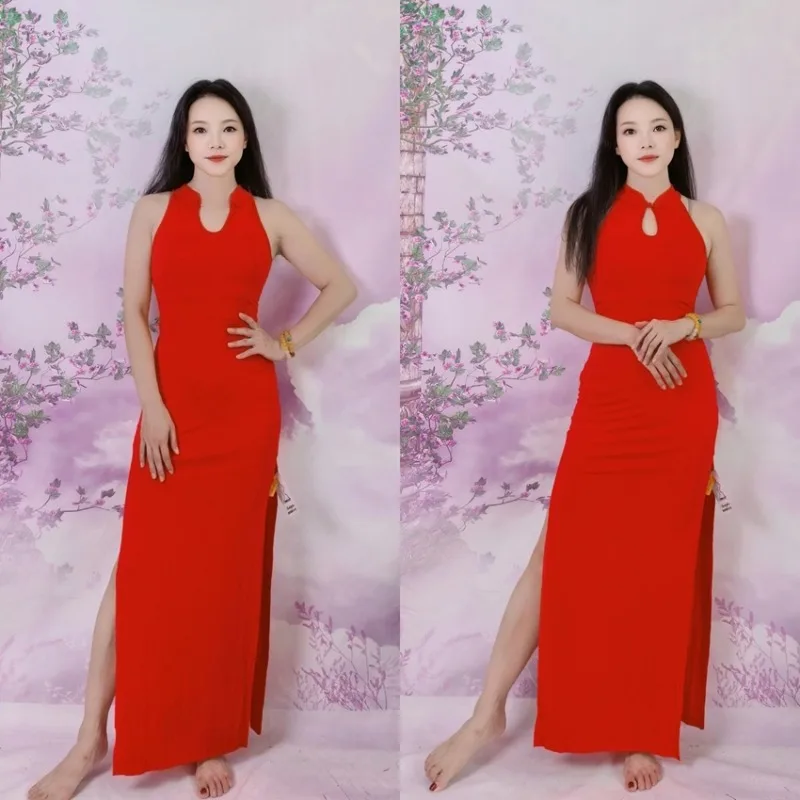 Индивидуальные милые костюмы для танца живота, классическое танцевальное платье для восточного танца, модальный красный Cheongsam
Индивидуальные милые костюмы для танца живота, классическое танцевальное платье для восточного танца, модальный красный Cheongsam